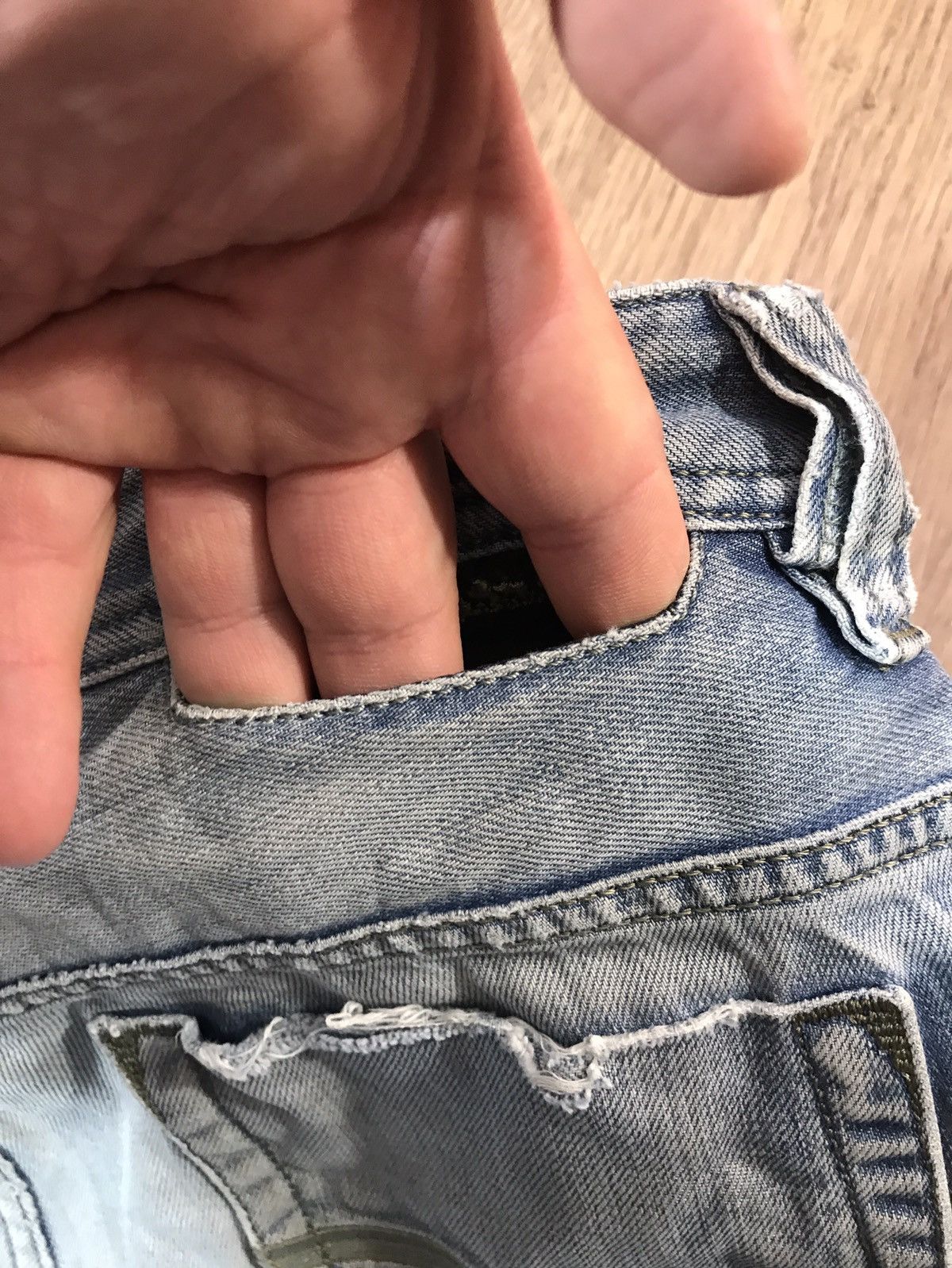 Diesel × Vintage Vintage Diesel Distressed denim pants Jeans Size US 31 - 17 Thumbnail