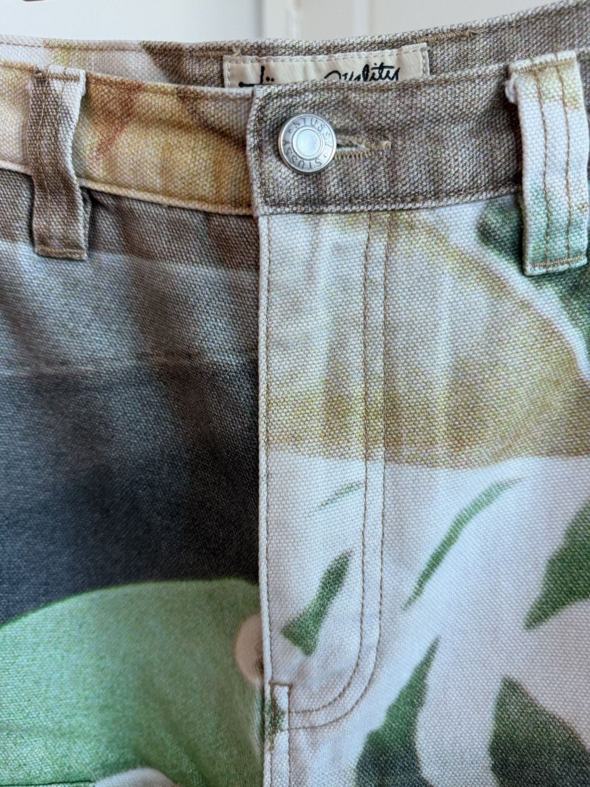 Stussy Stussy Canvas Work Pant Baja Print Carpenter - Rare Piece Size US 30 / EU 46 - 3 Thumbnail