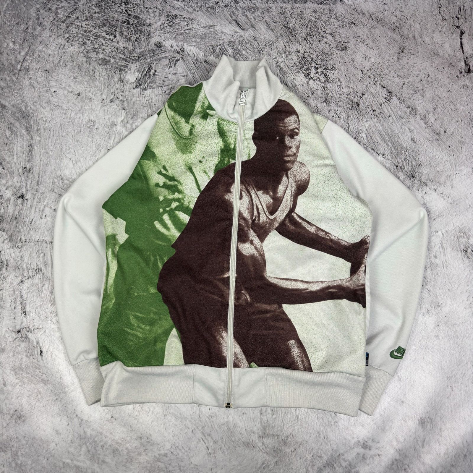 Nike VTG Nike Mens David Robinson NBA Retro Full Zip Sweatshirt L Size US L / EU 52-54 / 3 - 2 Thumbnail