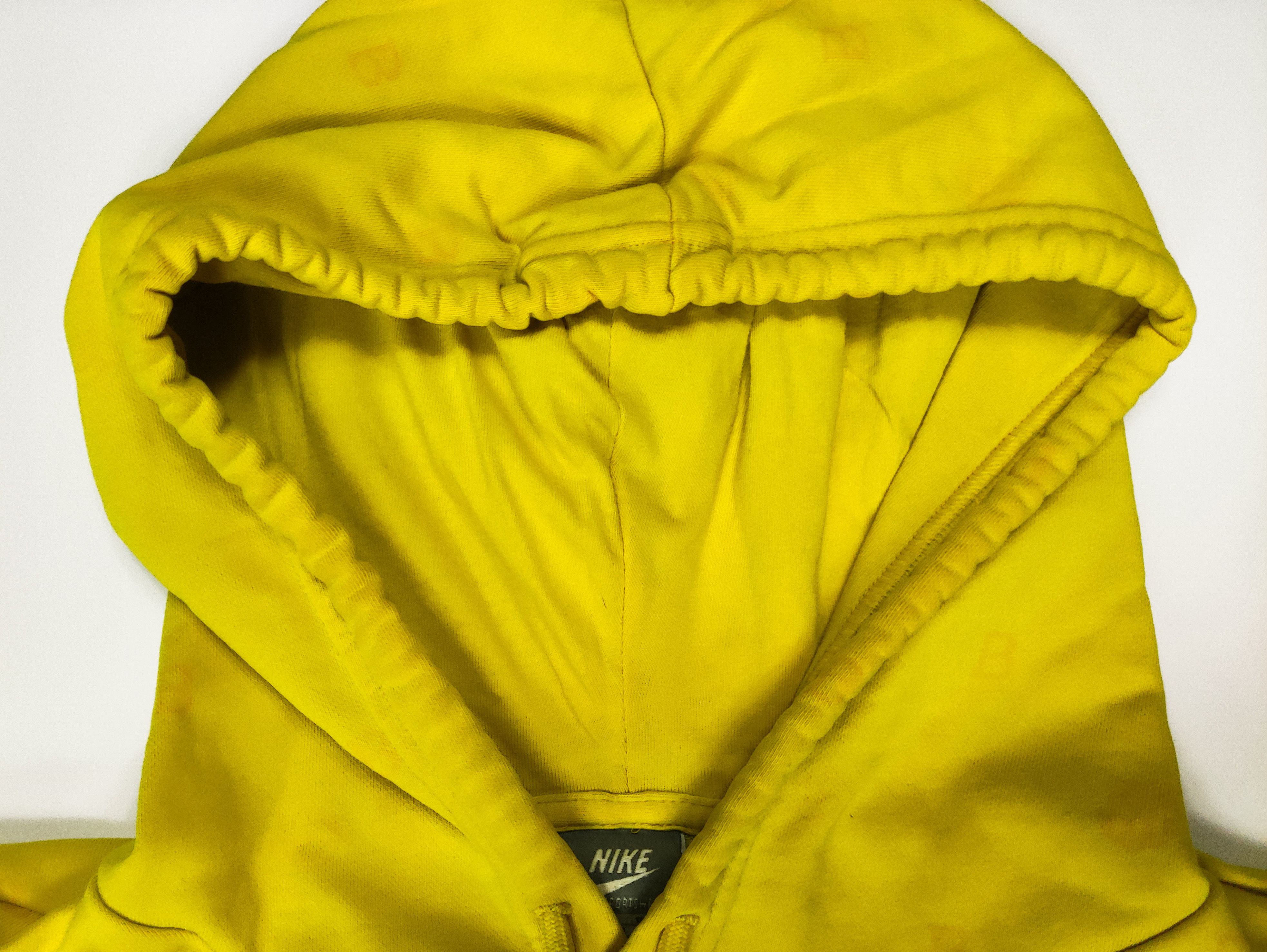 Nike FC Barcelona x Nike Sportswear Vintage Yellow Hoodie Barca Size US L / EU 52-54 / 3 - 7 Thumbnail