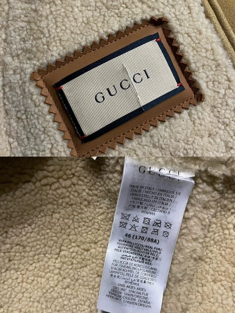 Gucci Gucci Men's sheepskin wool all-in-one coat 2501-Nextarrow Size US S / EU 44-46 / 1 - 7 Thumbnail