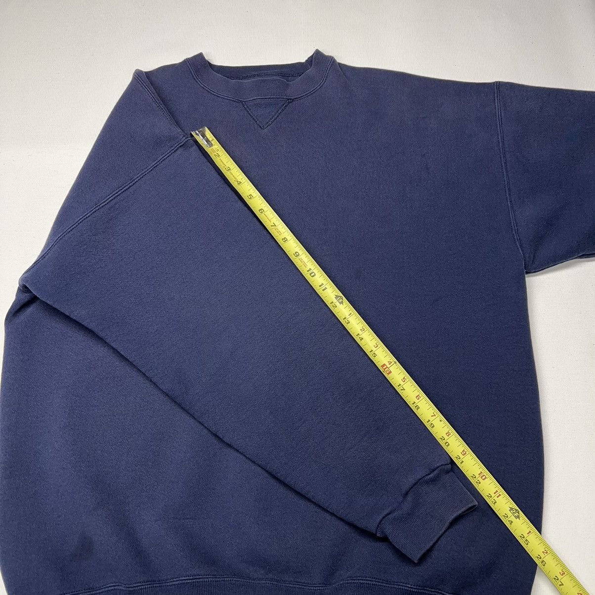 Soffe × Vintage VTG Soffe Crewneck Blue Heavy Cotton Sweatshirt Sweater Size US XL / EU 56 / 4 - 16 Thumbnail