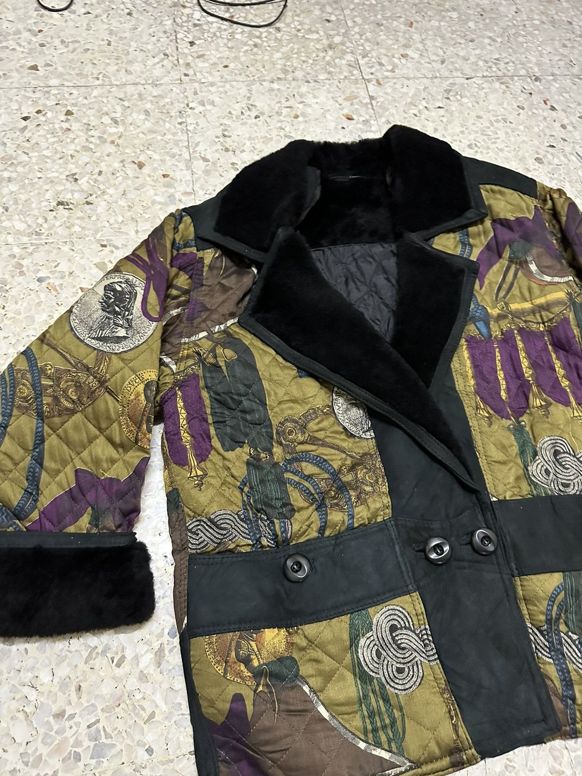 Other Montone Scamosciato Genuine Sheepskin Jacket Rare Design Size US M / EU 48-50 / 2 - 6 Thumbnail