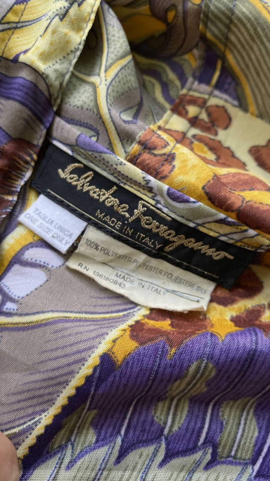 Salvatore Ferragamo VINTAGE SALVATORE FERRAGAMO LEOPARD NYLON JACKET Size US M / EU 48-50 / 2 - 9 Thumbnail