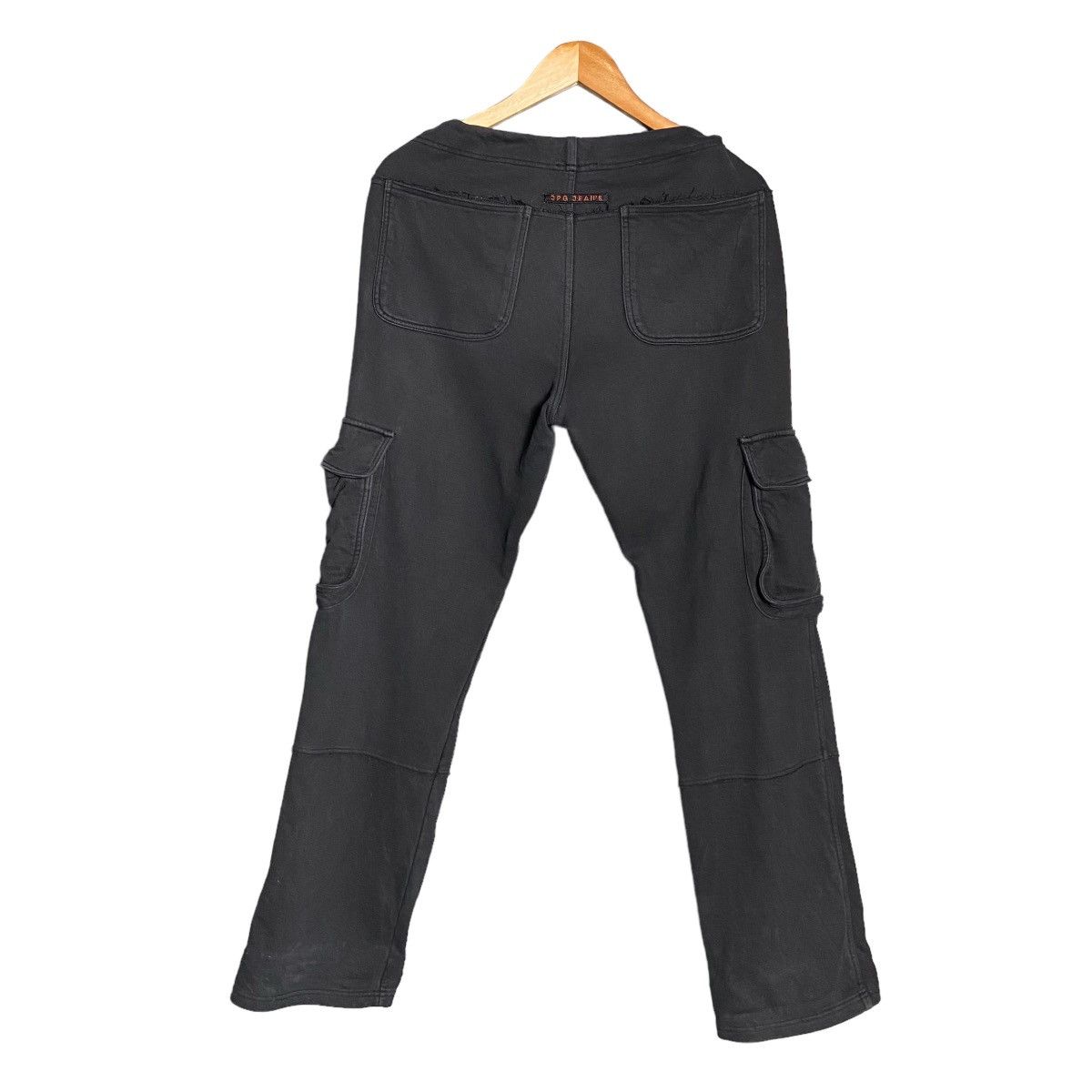 Jean Paul Gaultier Jean Paul Gaultier JPG Jeans Cargo Black Sweatpants Size US 34 / EU 50 - 2 Thumbnail