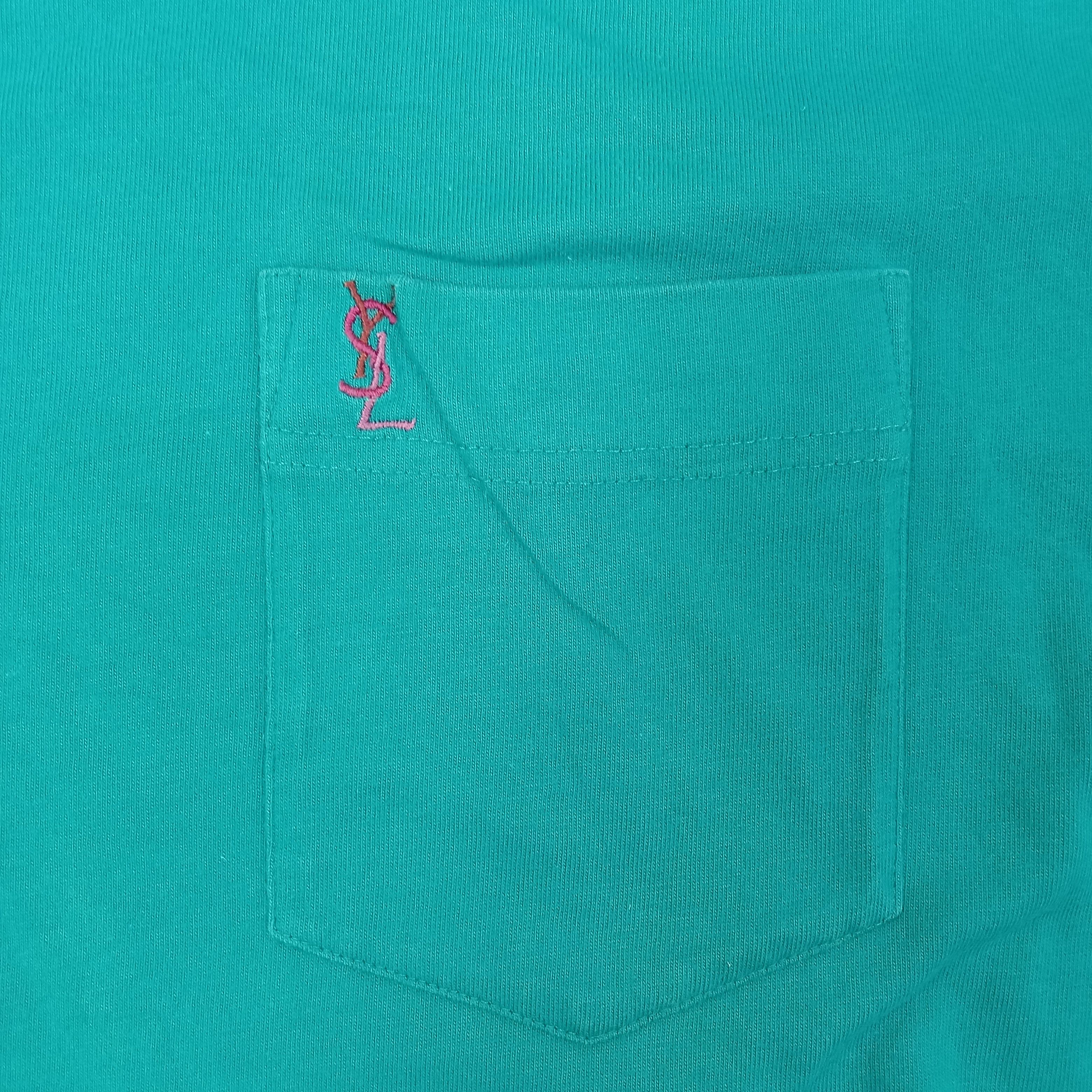 Yves Saint Laurent Yves Saint Laurent Italian Brand Tshirt C239N21 Size US L / EU 52-54 / 3 - 3 Thumbnail