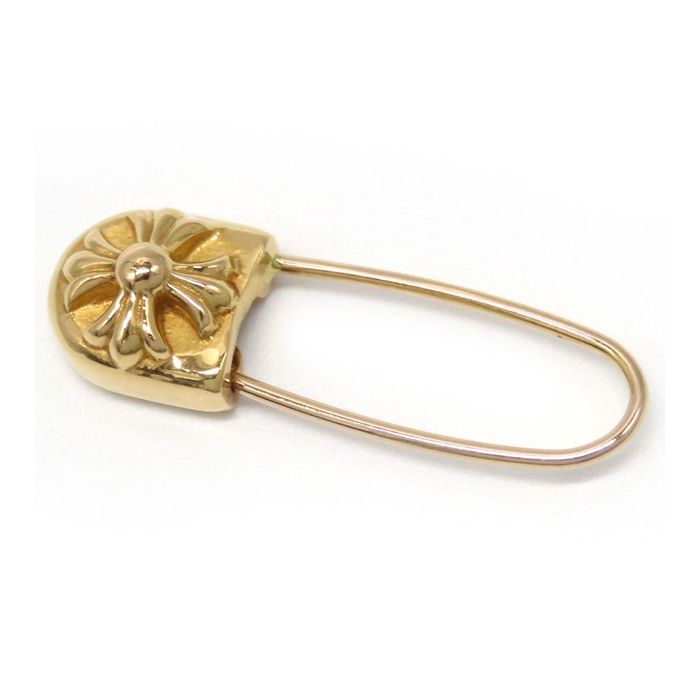 Chrome Hearts Chrome Hearts Gold Clothespin Earrings Grailed