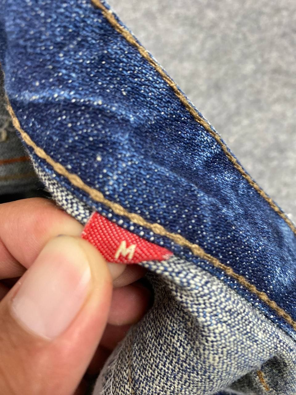 Japanese Brand vintage japanese brands double waist denim nice design Size US 32 / EU 48 - 12 Thumbnail