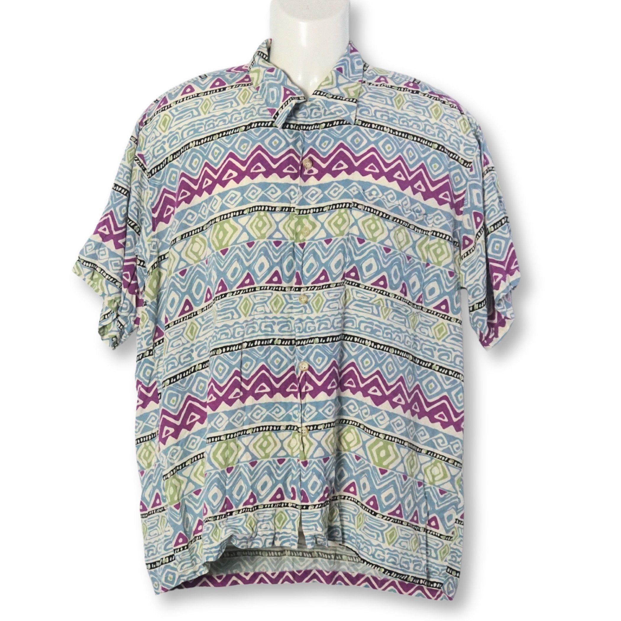 Japanese Brand × Native CANDY ISTNAF Hawaiian Boho Casual Short Sleeves Shirt Size US L / EU 52-54 / 3 - 1 Thumbnail