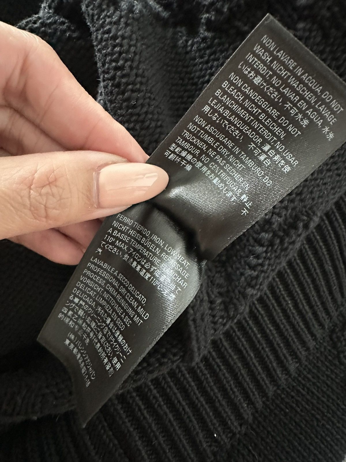Balenciaga Balenciaga Monogram Sweater Size US XL / EU 56 / 4 - 8 Thumbnail