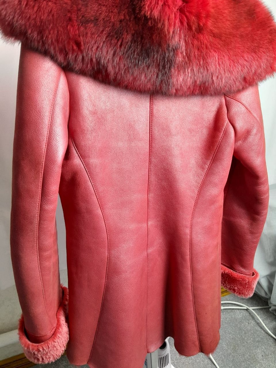Other Women's Genuine Shearling Sheepskin Aviator Jacket size M Size M / US 6-8 / IT 42-44 - 10 Thumbnail
