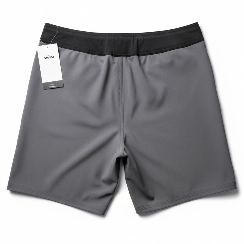 Nike NWT NIKE Swim Men's Essential Vital 7" Volley Shorts Gray Size US 30 / EU 46 - 6 Thumbnail
