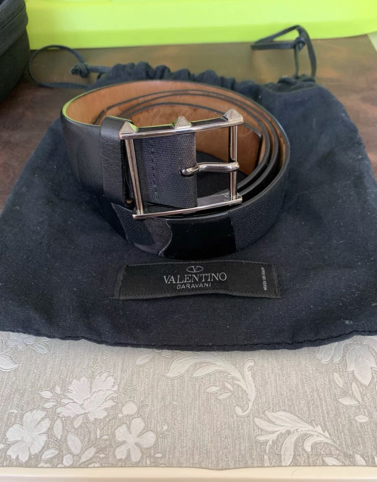 Valentino Valentino Authentic Belt K16 Size ONE SIZE - 1 Thumbnail