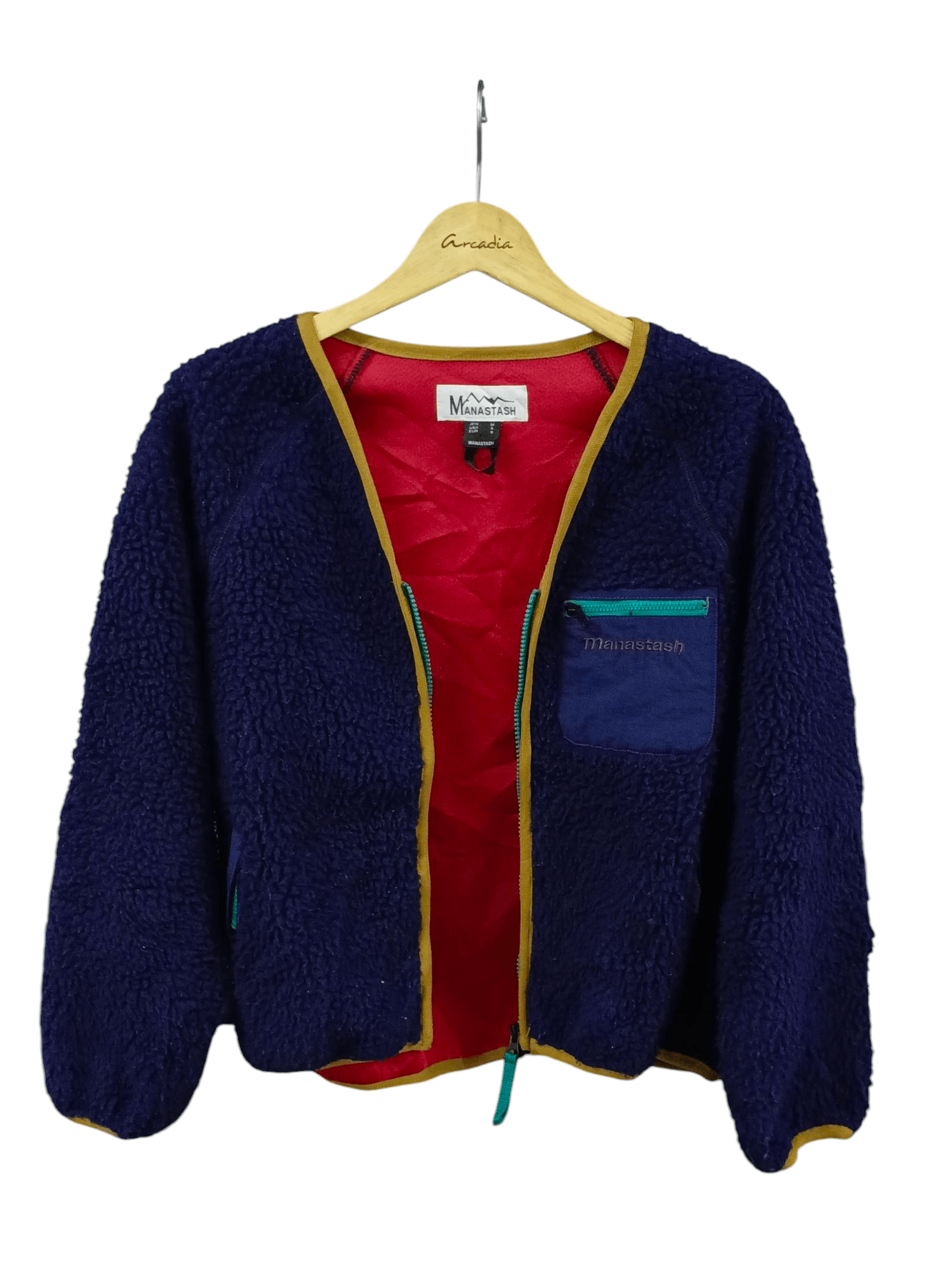 Manastash MANASTASH FLEECE ZIPPER JACKET Size US M / EU 48-50 / 2 - 2 Thumbnail