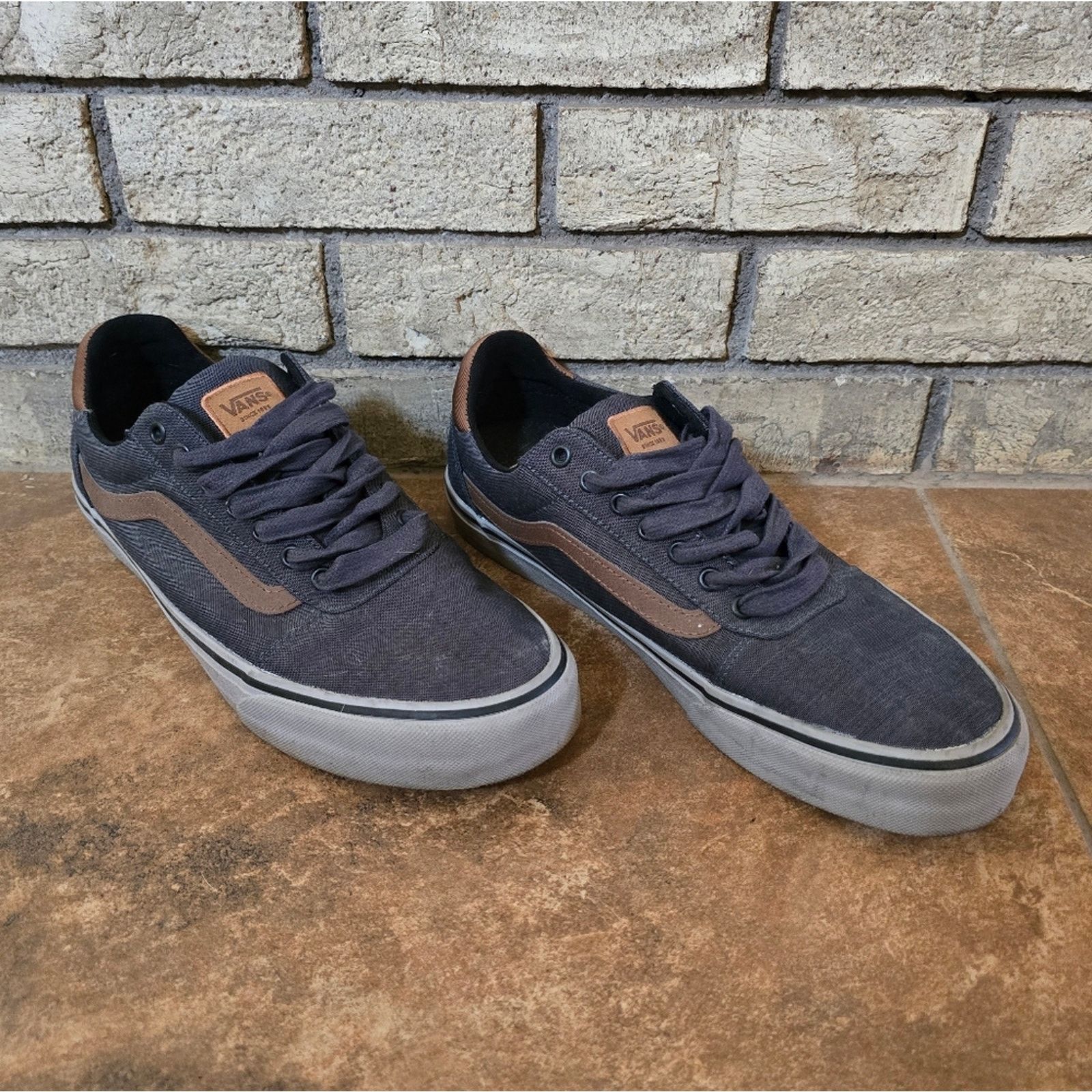Vans Denim | VANS | Low Top Sneaks Size US 11.5 / EU 44-45 - 1 Thumbnail