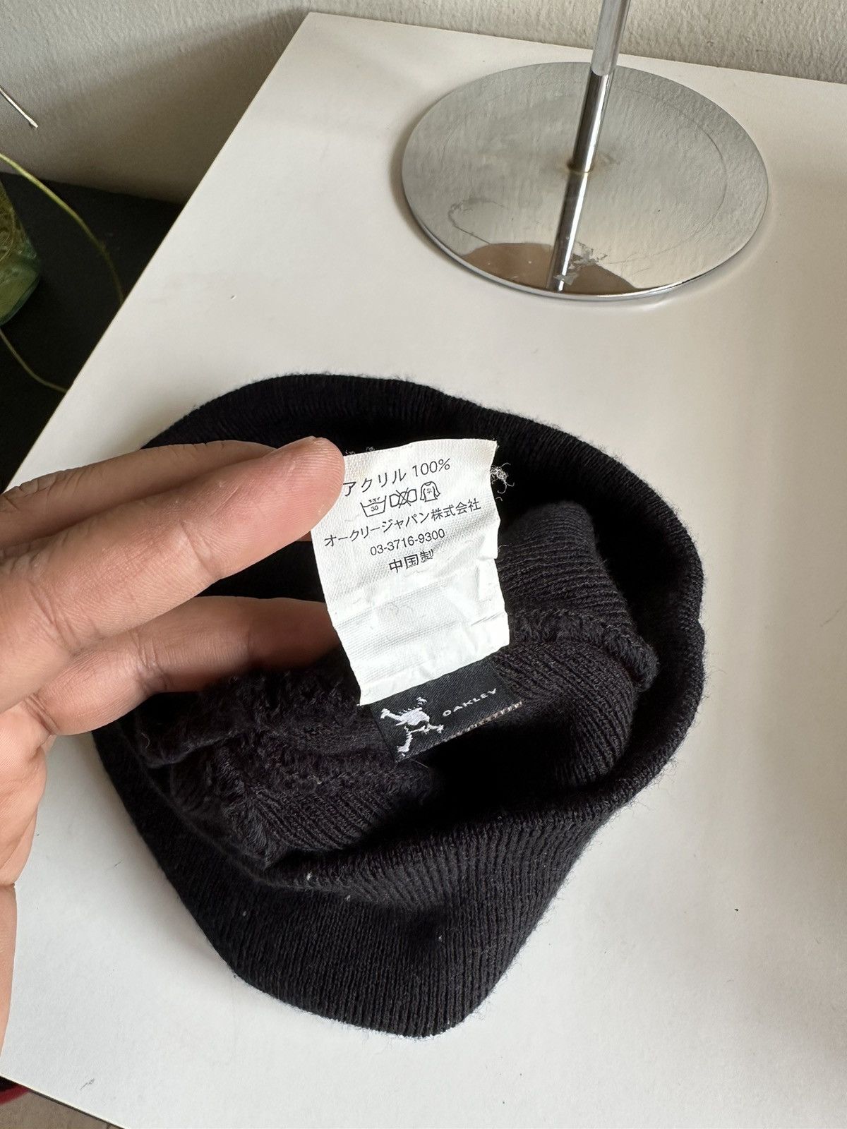 Oakley 2000s Oakley Logo Beanie Size ONE SIZE - 9 Thumbnail