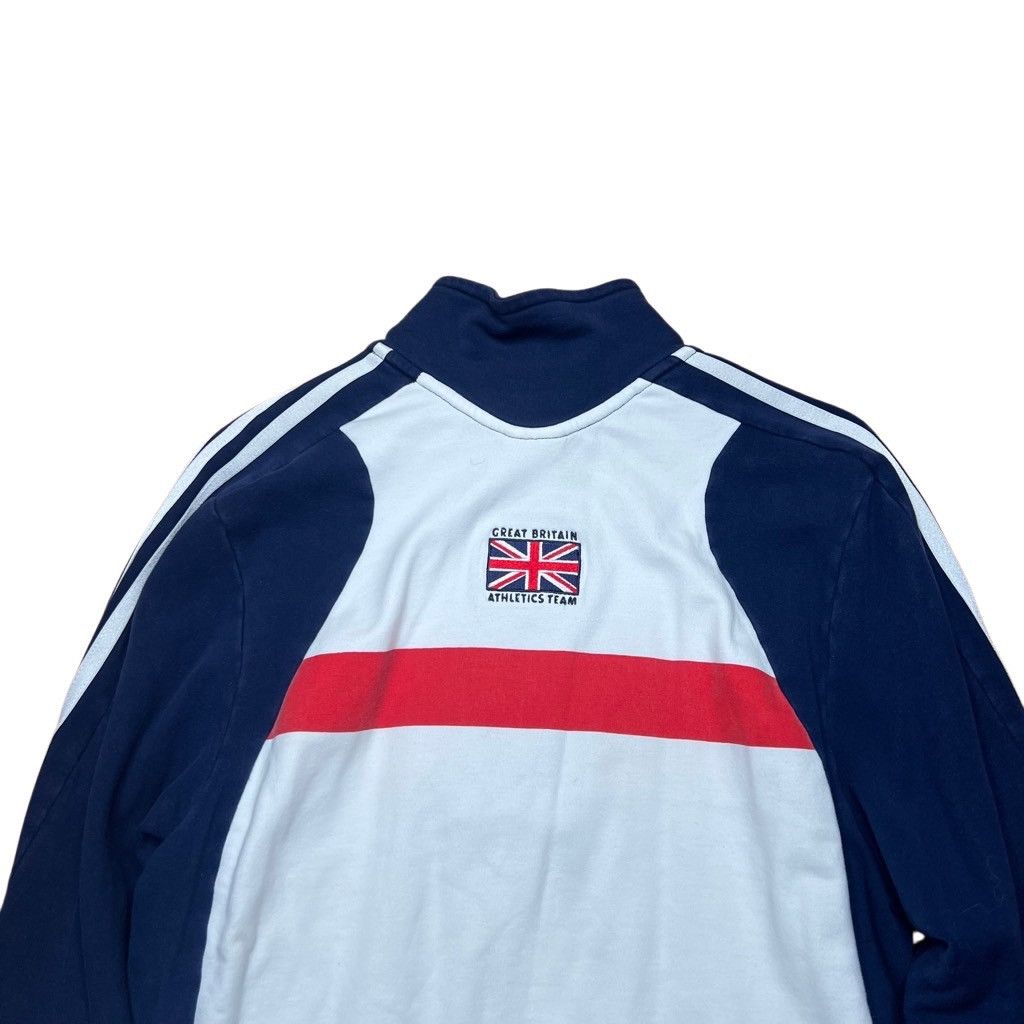 Adidas × Vintage Y2K Adidas England Pullover Olympics 1/2 Zip Small Medium Size US M / EU 48-50 / 2 - 6 Thumbnail