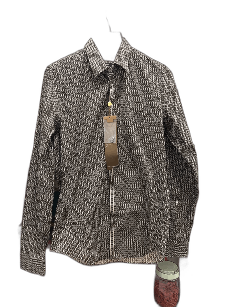 Gucci Gucci Long Sleeve Shirt Made in Italy Size US M / EU 48-50 / 2 - 1 Thumbnail