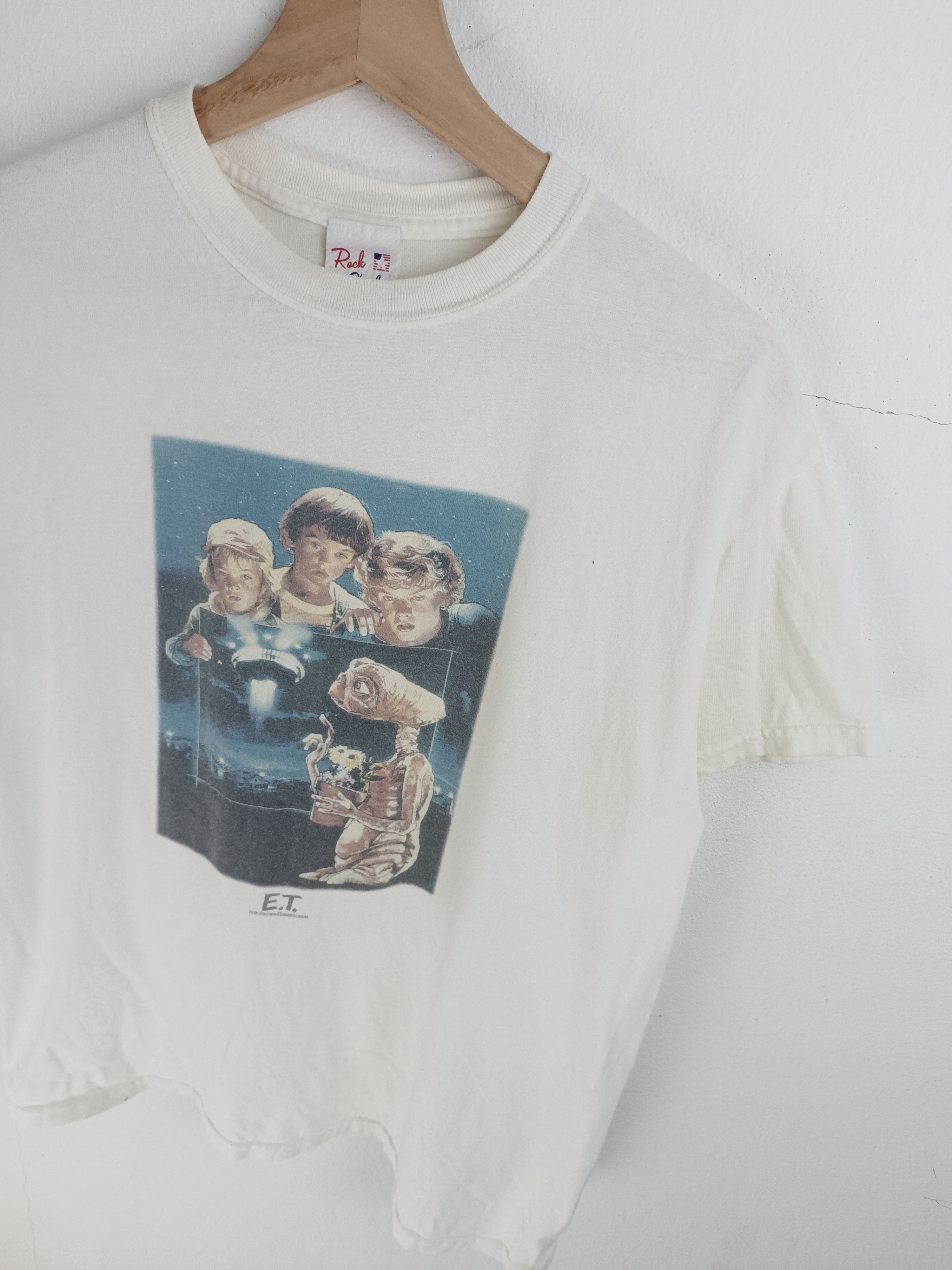 Vintage VINTAGE E.T EXTRA TERRESTRIAL MOVIE star wars trek alien Size US M / EU 48-50 / 2 - 7 Thumbnail