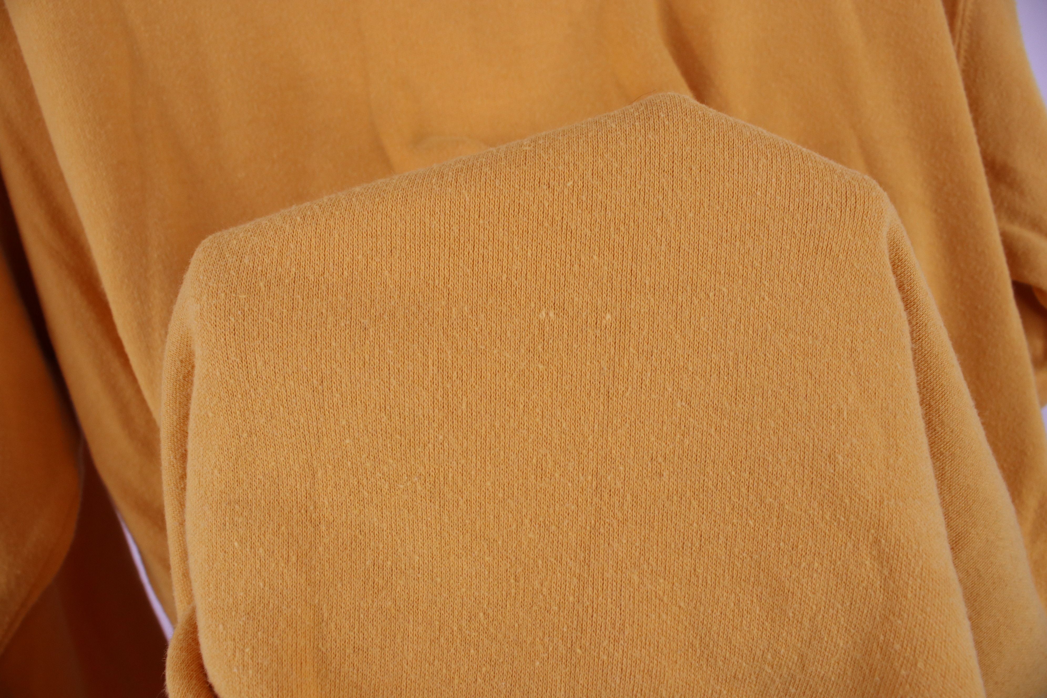 Vintage Vintage 90s Streetwear Blank Turtleneck T-Shirt Yellow Size XL / US 12-14 / IT 48-50 - 6 Thumbnail