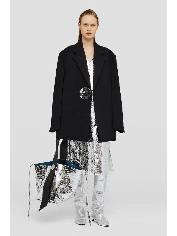 Jil Sander o1w1db10825 Jacket in Black Size XL / US 12-14 / IT 48-50 - 2 Thumbnail
