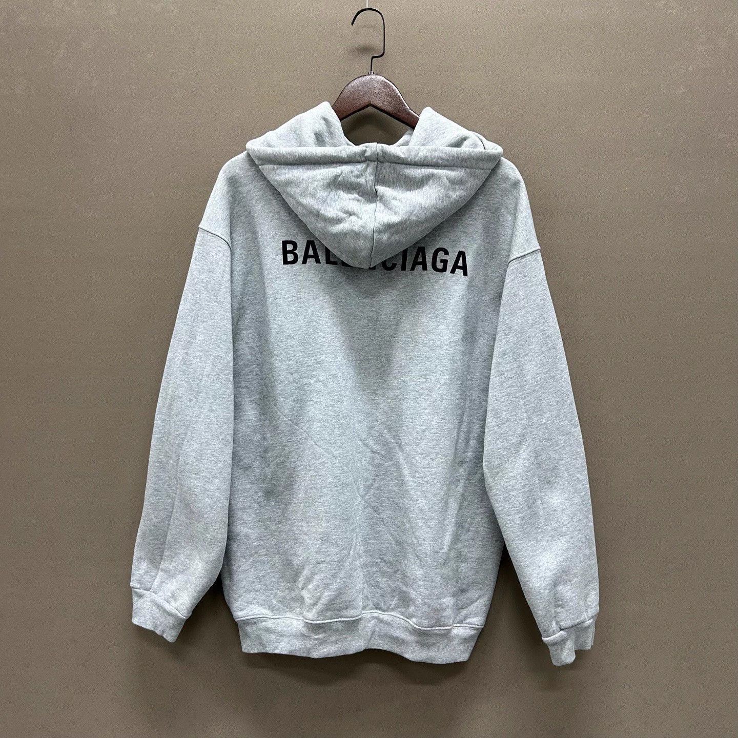Balenciaga Balenciaga Logo Print Hoodie 99 New XL Size US XL / EU 56 / 4 - 2 Thumbnail