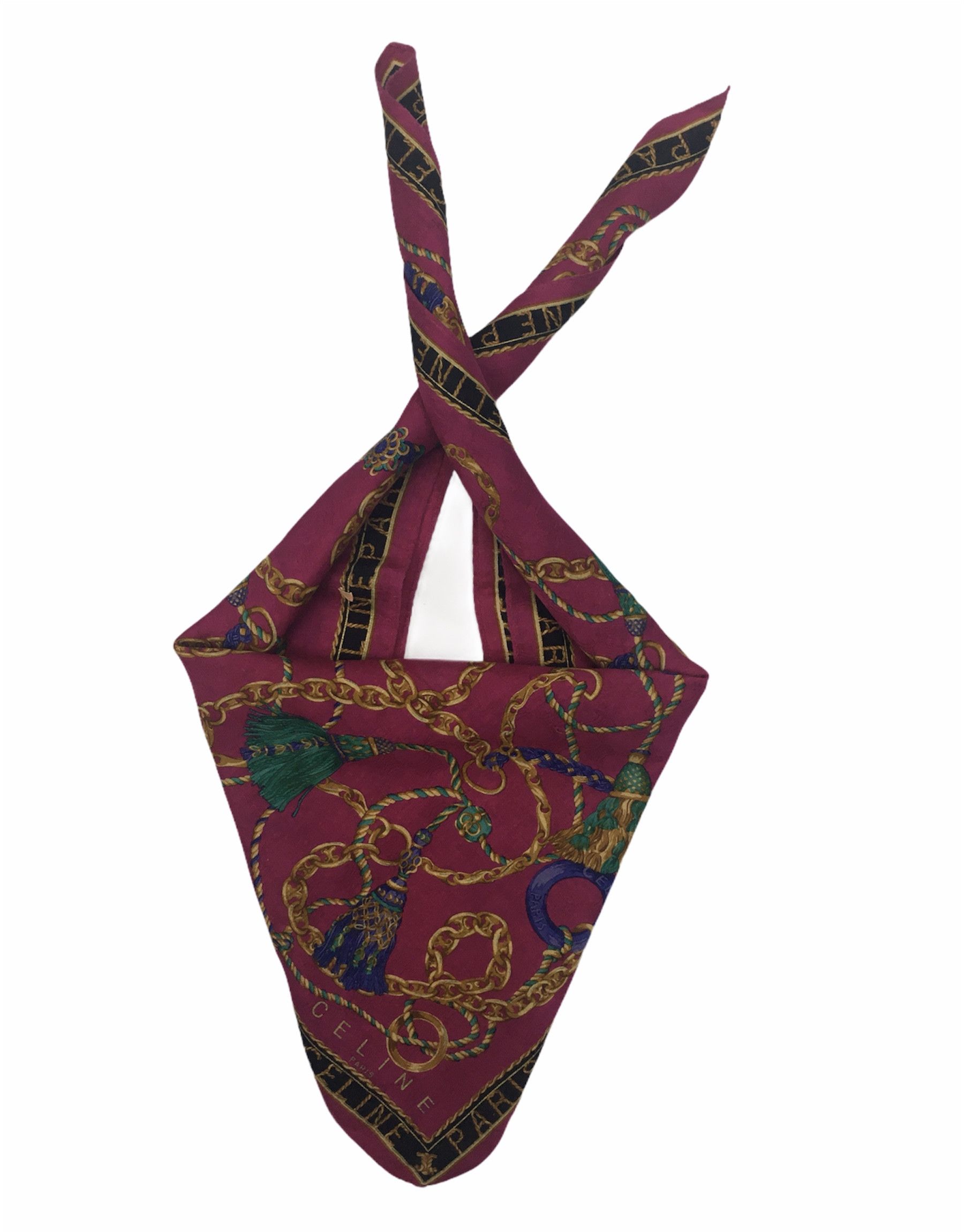 Celine Celine Handkerchief / Bandana / Neckerchief HKC0098 Size ONE SIZE - 1 Thumbnail