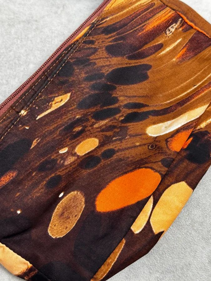 Roberto Cavalli 2000s Roberto Cavalli Orange Hallucination Shoulder Bag Size ONE SIZE - 4 Thumbnail