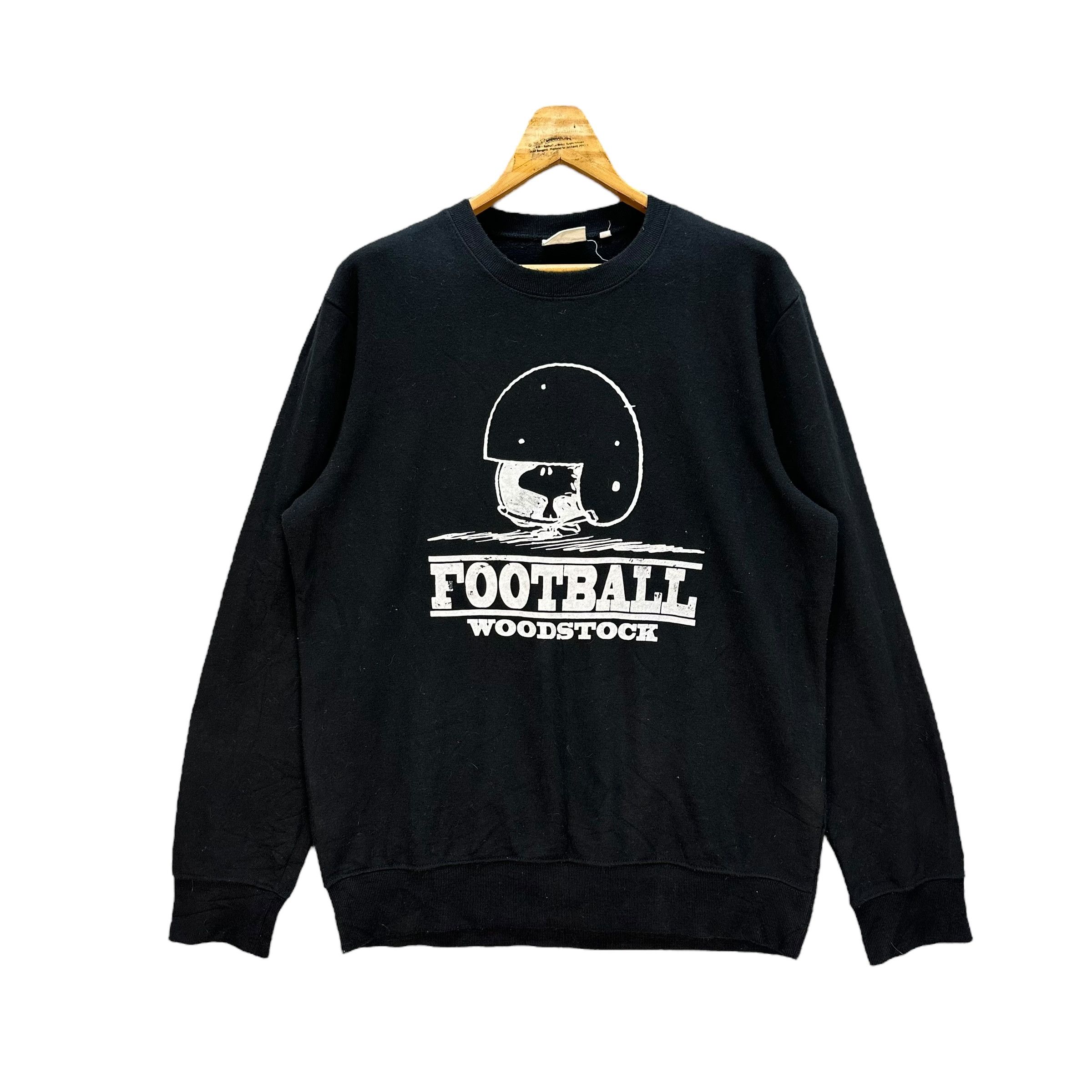 Peanuts PEANUTS SNOOPY WOODSTOCK LOVES FOOTBALL SWEATSHIRTS #9080-55 Size US L / EU 52-54 / 3 - 1 Thumbnail
