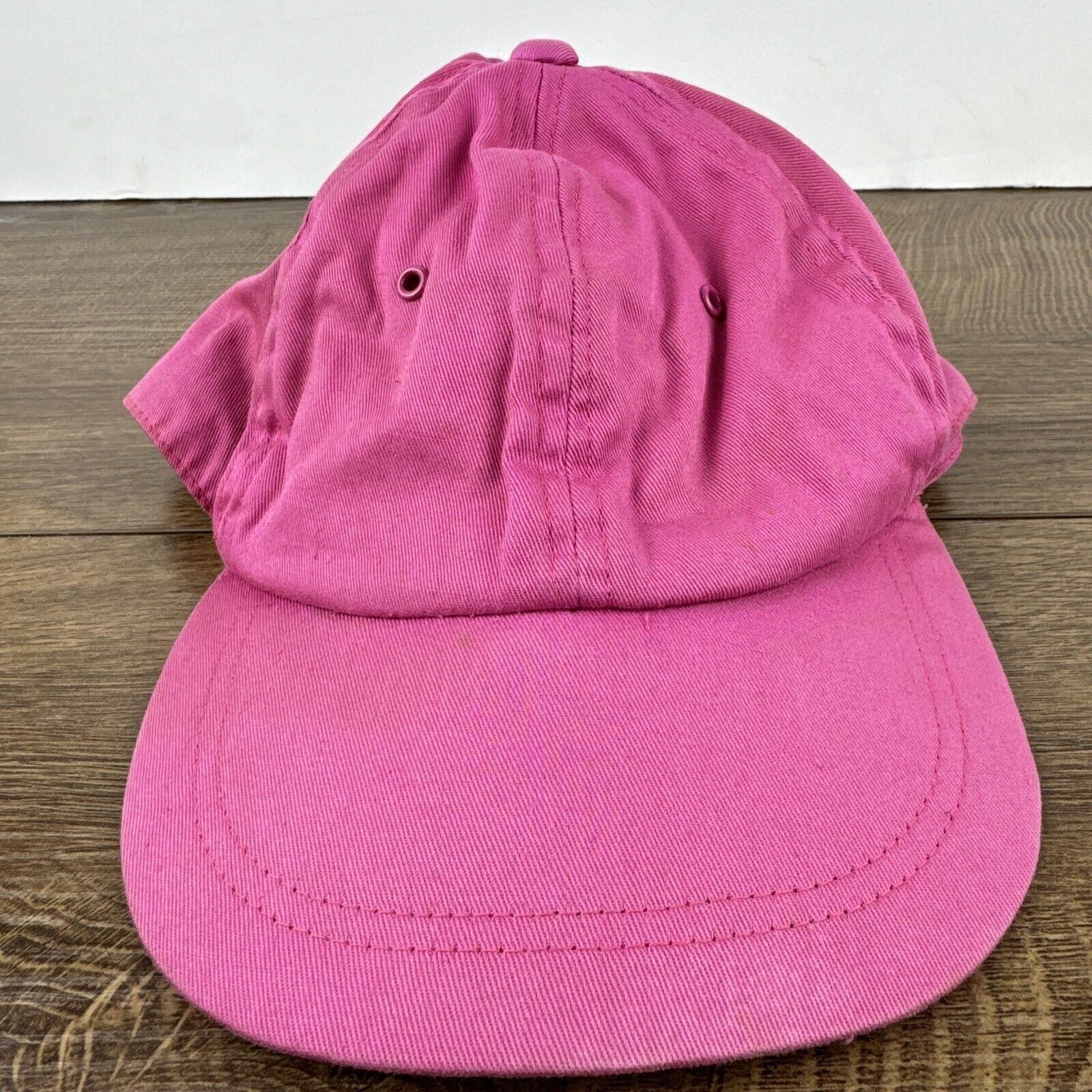 Other Plain Pink Baseball Hat Pink Hat Adjustable Adult Size Hat C Size ONE SIZE - 4 Thumbnail
