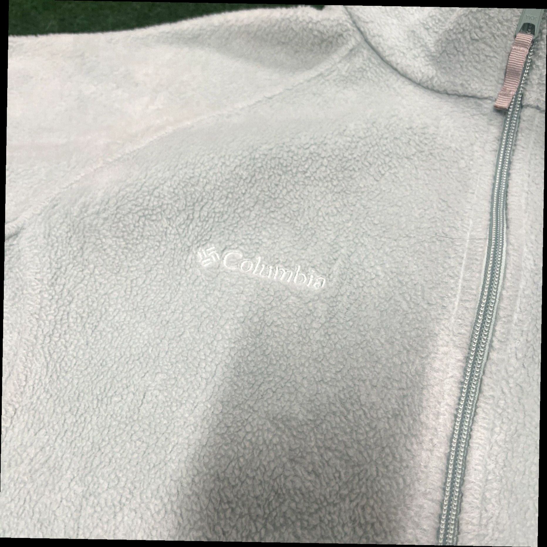Vintage Columbia Full Zip Fleece Jacket Light Womens Size Large Long Sleeve Blue Size L / US 10 / IT 46 - 5 Thumbnail