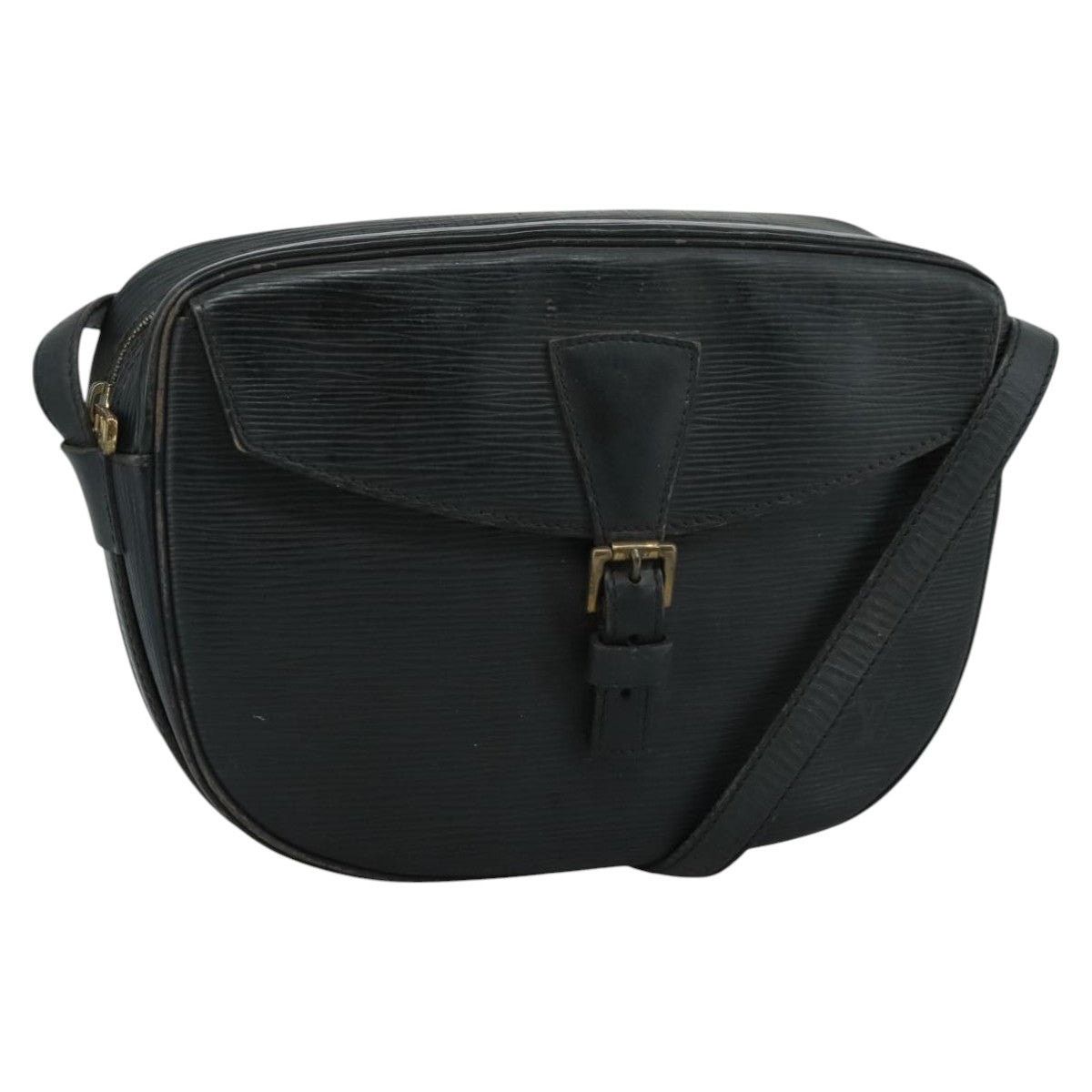 Louis Vuitton LOUIS VUITTON Epi Jeune Fille MM Shoulder Bag Black M52152 Size ONE SIZE - 1 Thumbnail