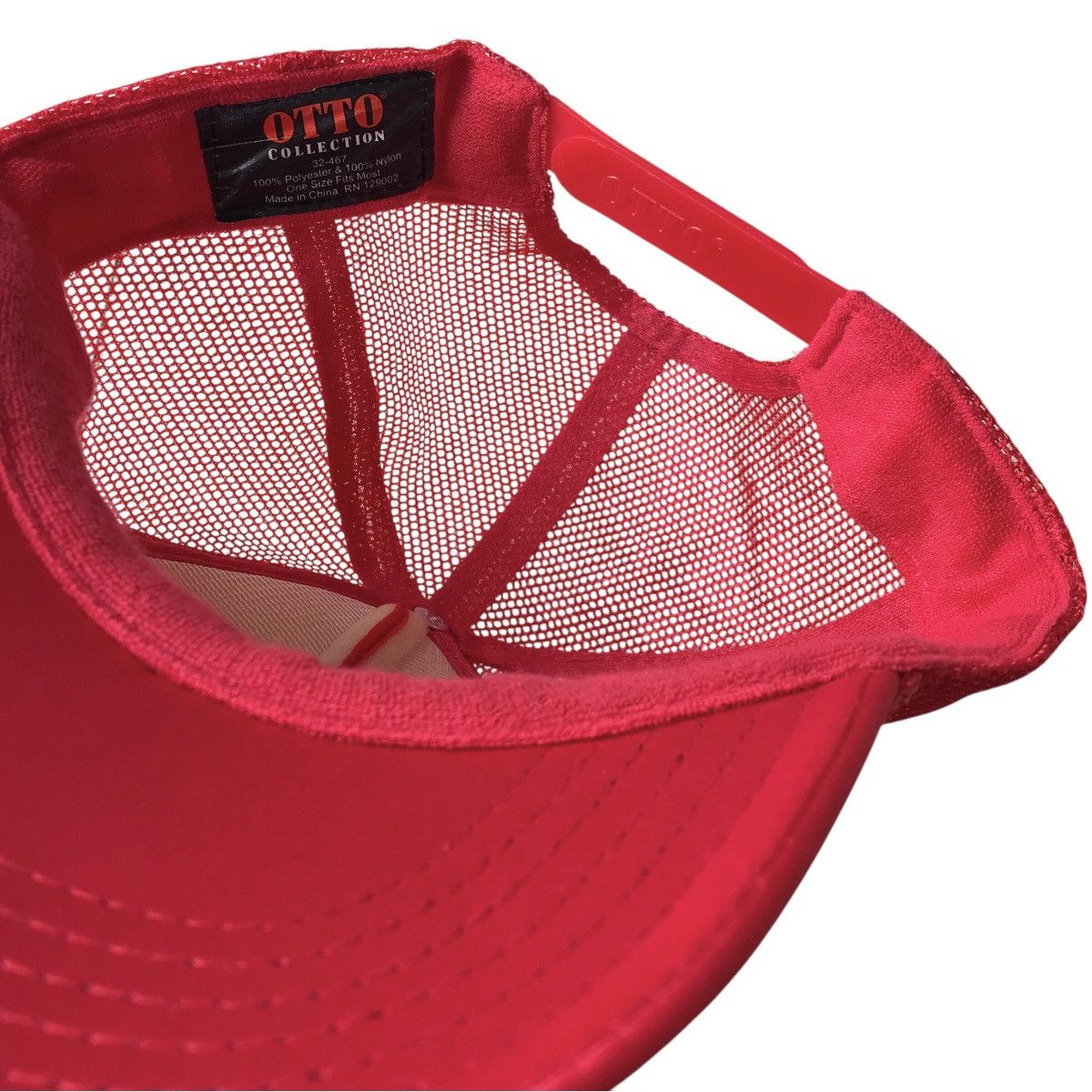 Vintage Make Red Hats Wearable Again Vintage Wording Trucker Cap Size ONE SIZE - 4 Thumbnail