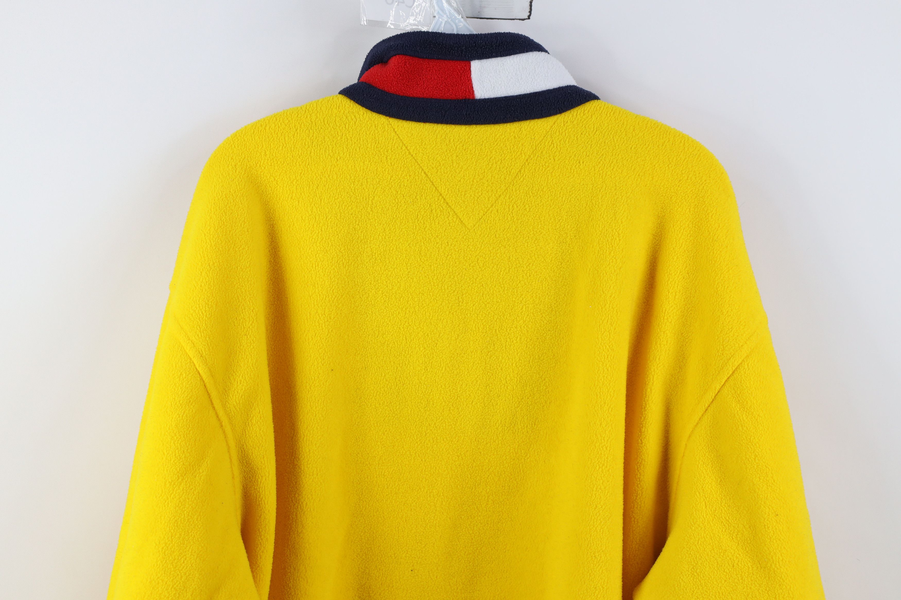 Tommy Hilfiger Vintage 90s Tommy Hilfiger Half Zip Fleece Pullover Sweater Size US M / EU 48-50 / 2 - 14 Thumbnail