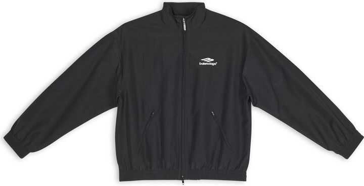 Balenciaga o1bcso1str0625 3B Sports Icon Small Fit Tracksuit Jacket Size US XL / EU 56 / 4 - 2 Thumbnail