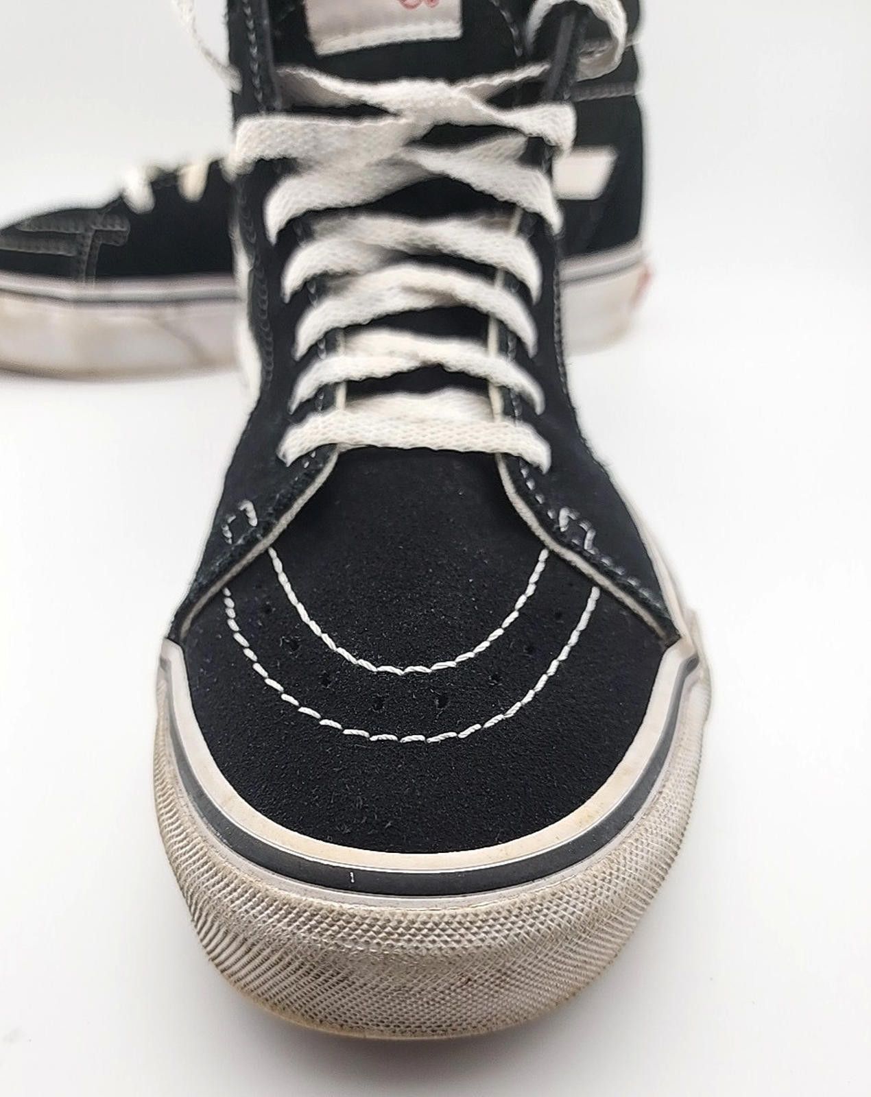 Vans Vans Shoes Hi Tops Men 7.5 Women 9 Black Suede Off The Wall Size US 7.5 / EU 40-41 - 6 Thumbnail