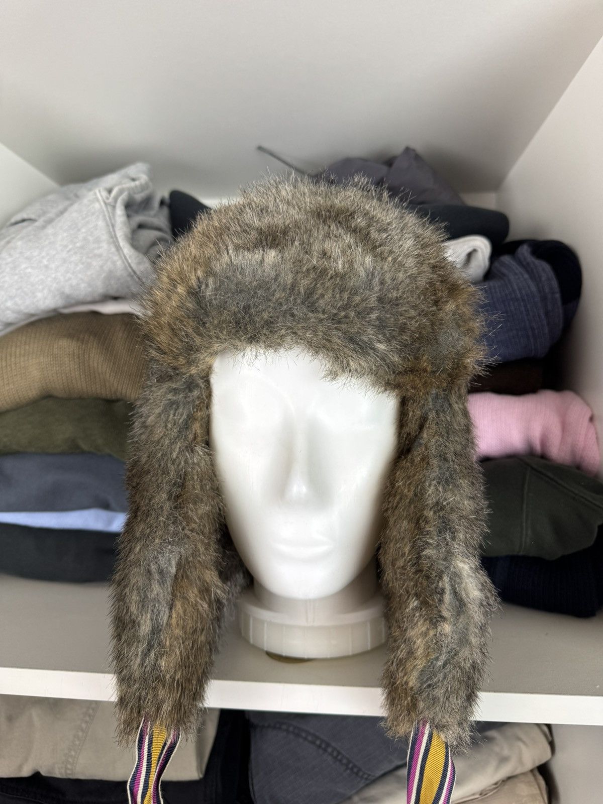 Other Joules Y2K Ushanka Faux Fuzzy Fur Hat Size ONE SIZE - 3 Thumbnail