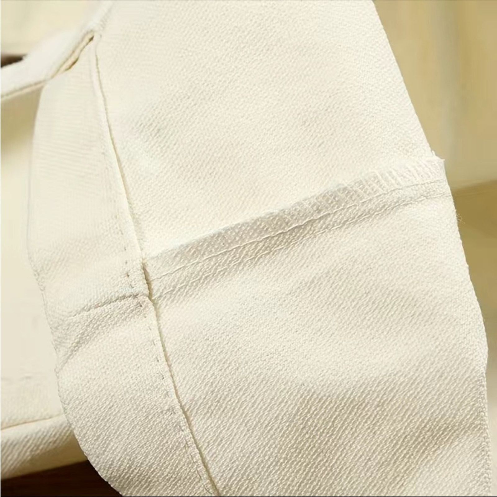 Other Letter Print Canvas tote reusable Shopping Bag book bag Size ONE SIZE - 2 Thumbnail