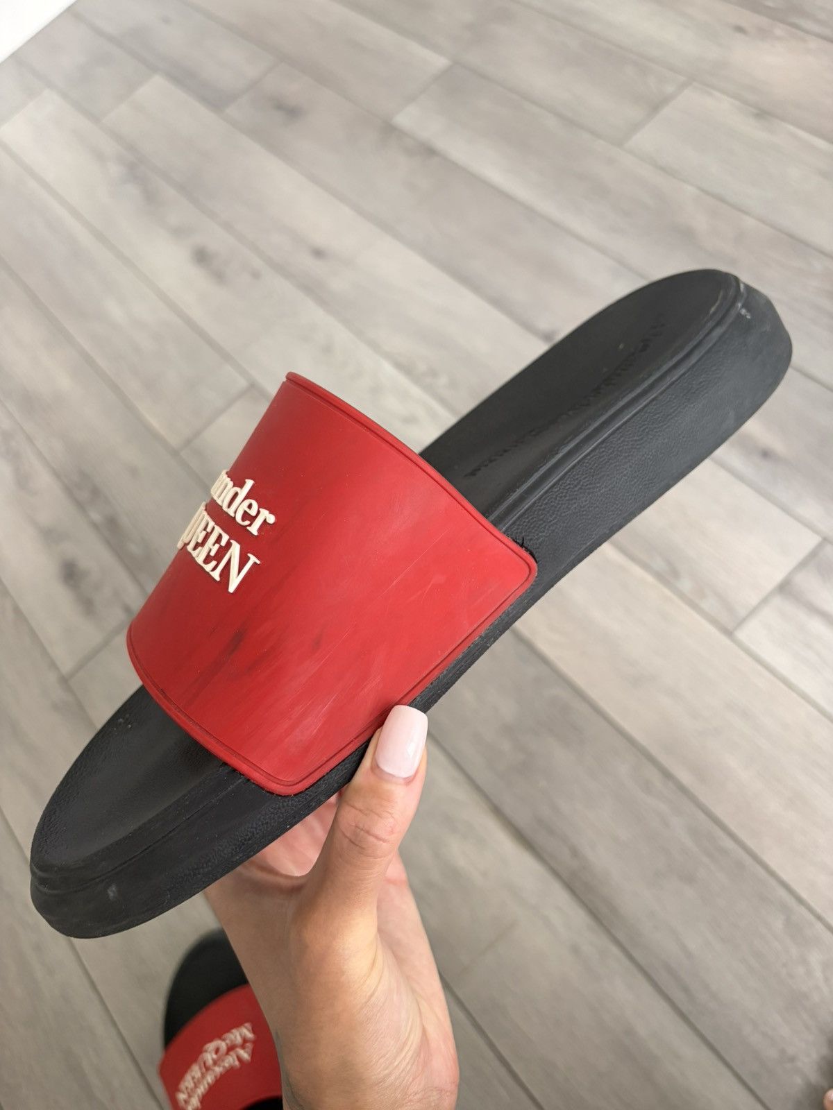 Alexander McQueen Alexander McQueen Pool Slides Size US 11.5 / EU 44-45 - 3 Thumbnail