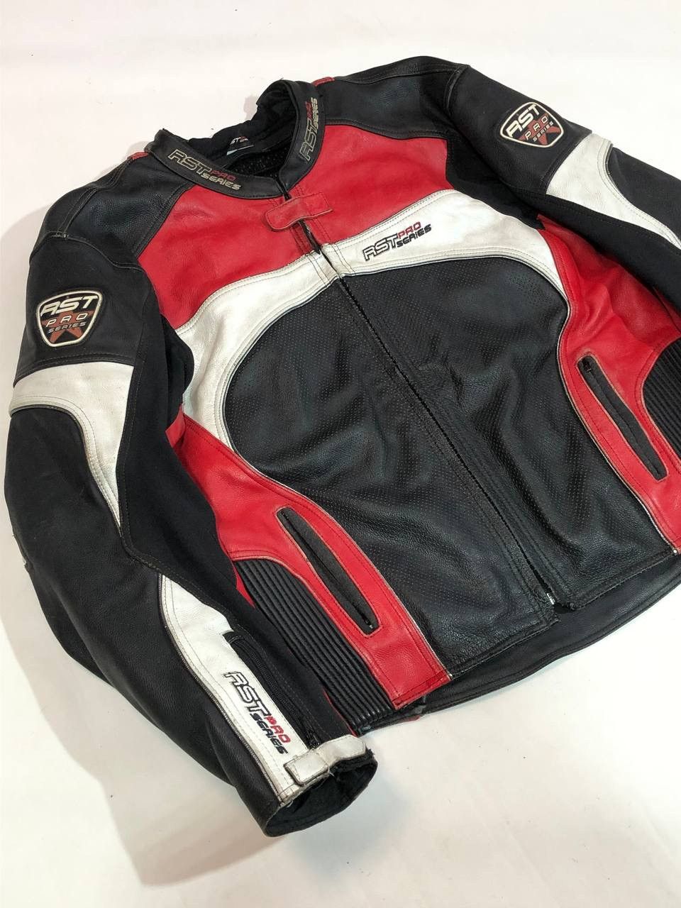 Other RST Pro Series Moto Leather Jacket Racing Vintage Size US XL / EU 56 / 4 - 5 Thumbnail