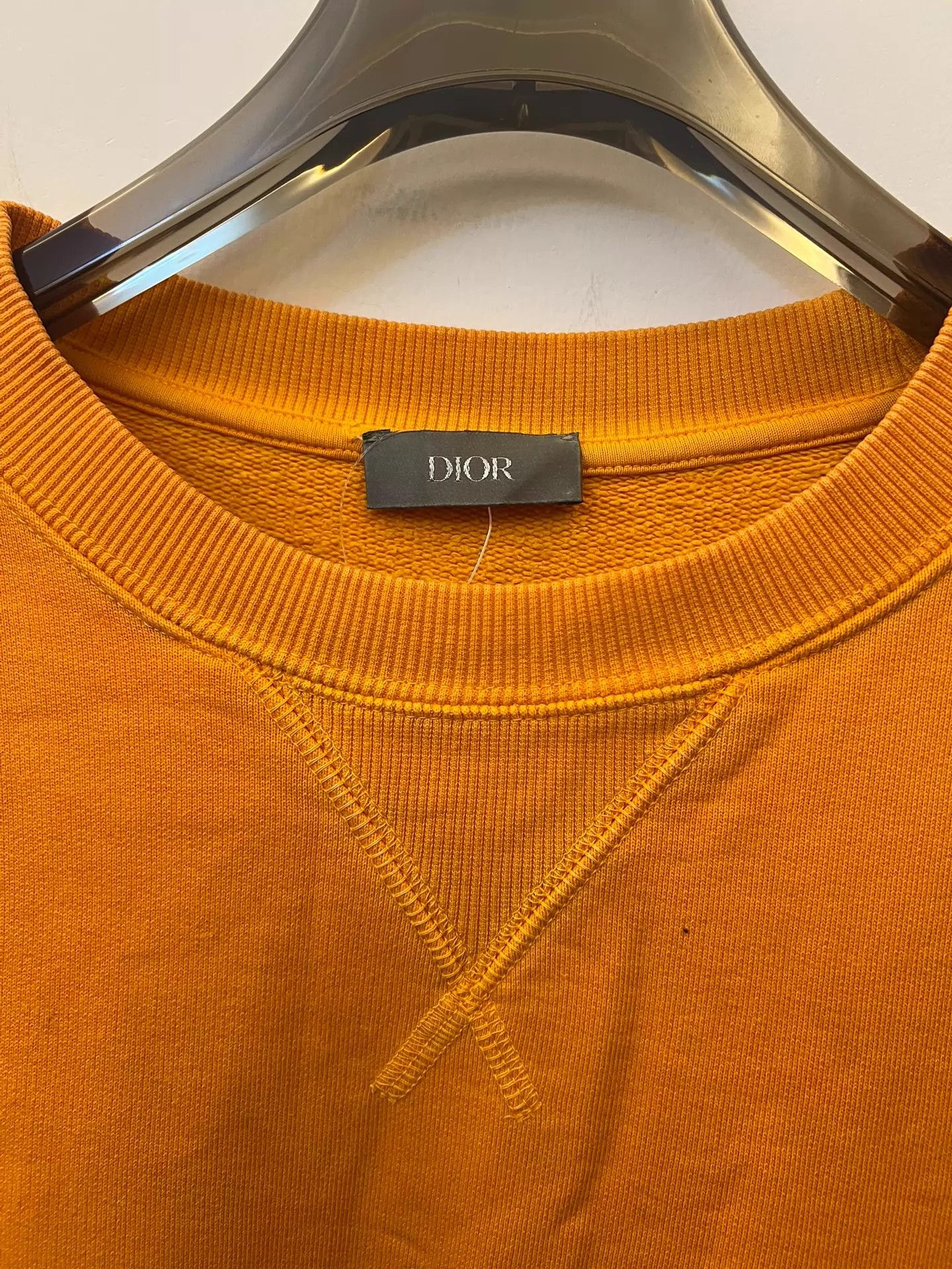 Dior Dior × Peter Doig Crew Orange L Sweatshirt New Worn Once Size L / US 10 / IT 46 - 2 Thumbnail