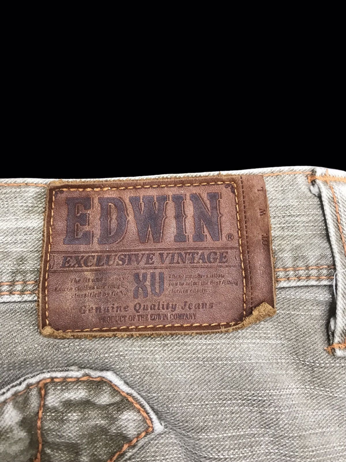 Edwin 💥FLARE💥 Archival Edwin Rusty Buckle Back Jeans F238 Size US 34 / EU 50 - 15 Thumbnail