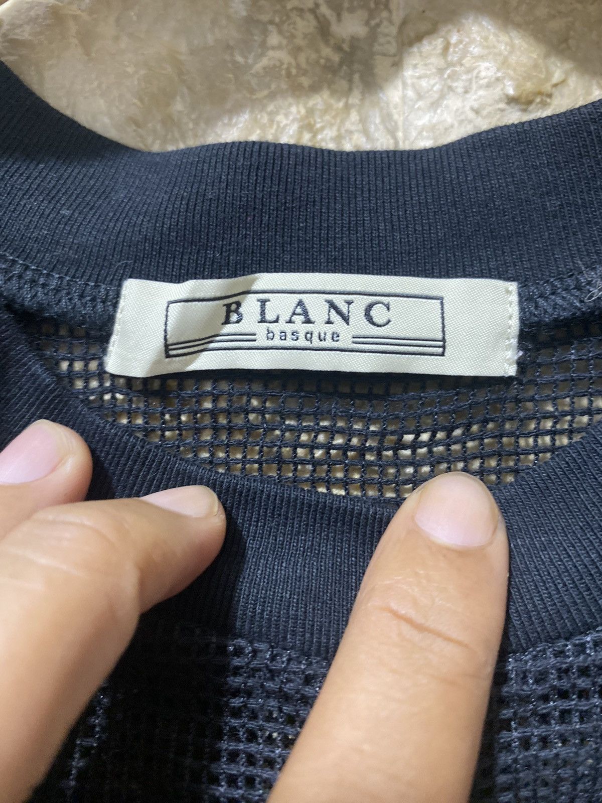 20471120 BLANC basque Mesh Tanktop Size US L / EU 52-54 / 3 - 3 Thumbnail