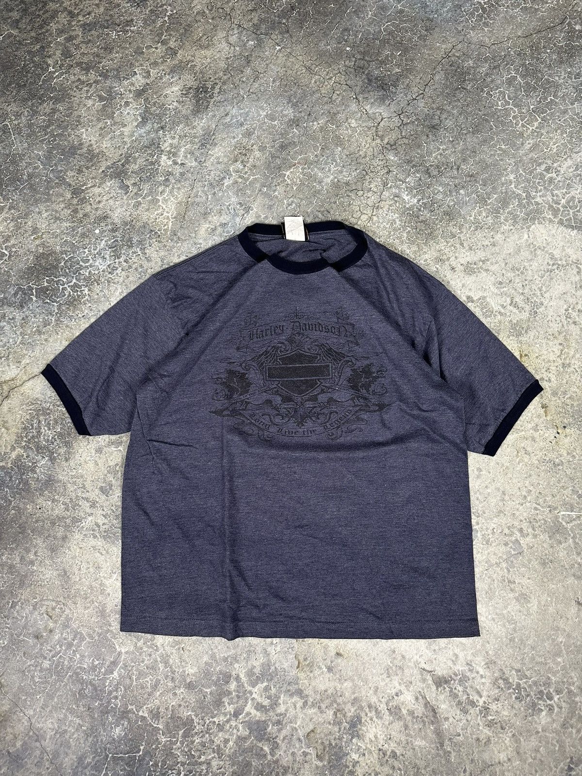 Harley Davidson × Vintage Vintage Harley Ringer Tee Size US L / EU 52-54 / 3 - 1 Thumbnail