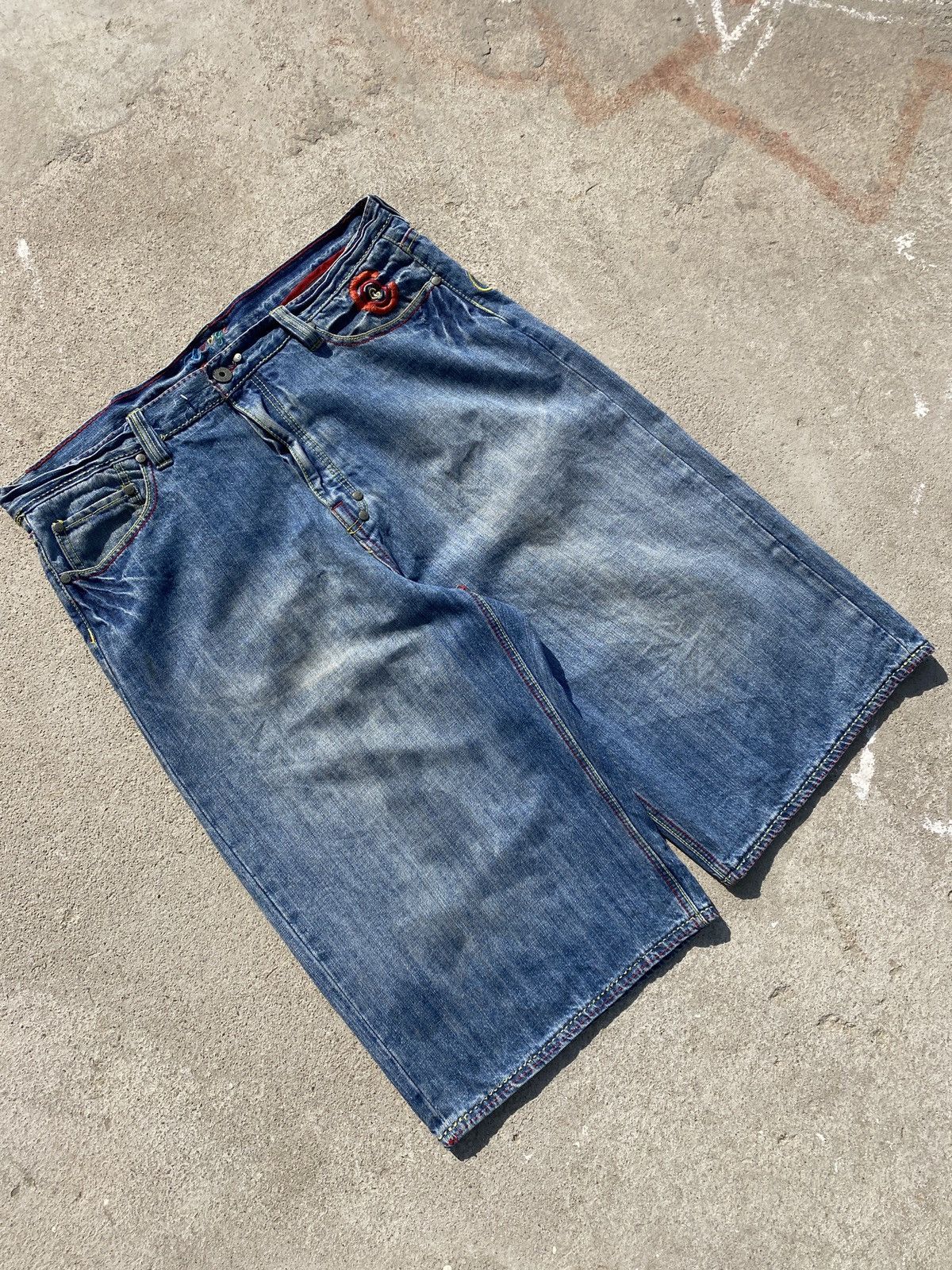 Coogi Coogi Embroidery Jorts Size US 42 / EU 58 - 3 Thumbnail