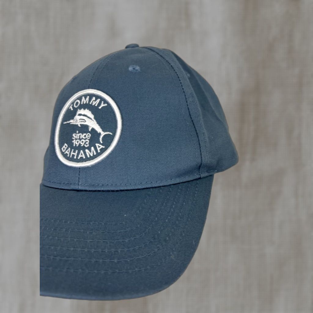 Tommy Bahama Tommy Bahama Baseball Cap Blue Adjustable Strap Back Logo Dad Mens Cap Size ONE SIZE - 1 Thumbnail