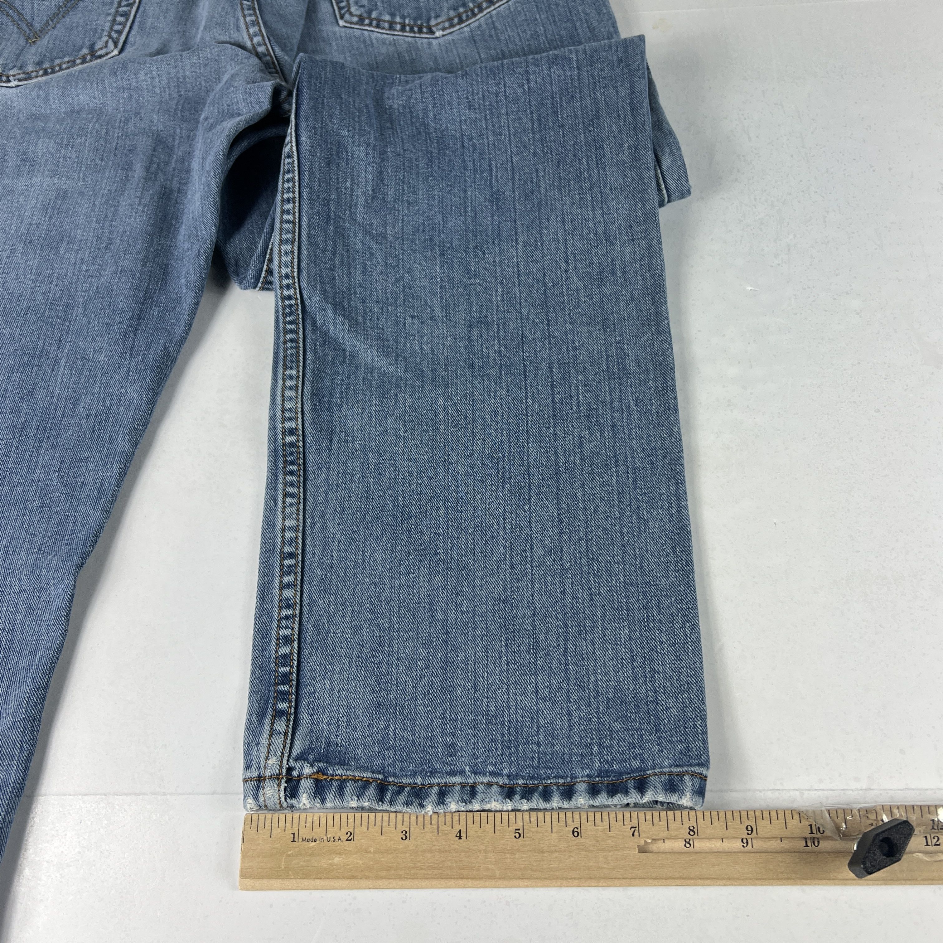 Levi's × Vintage Y2K Levi's Jeans 505 Straight Blue Faded Cotton Denim Size US 33 - 17 Thumbnail