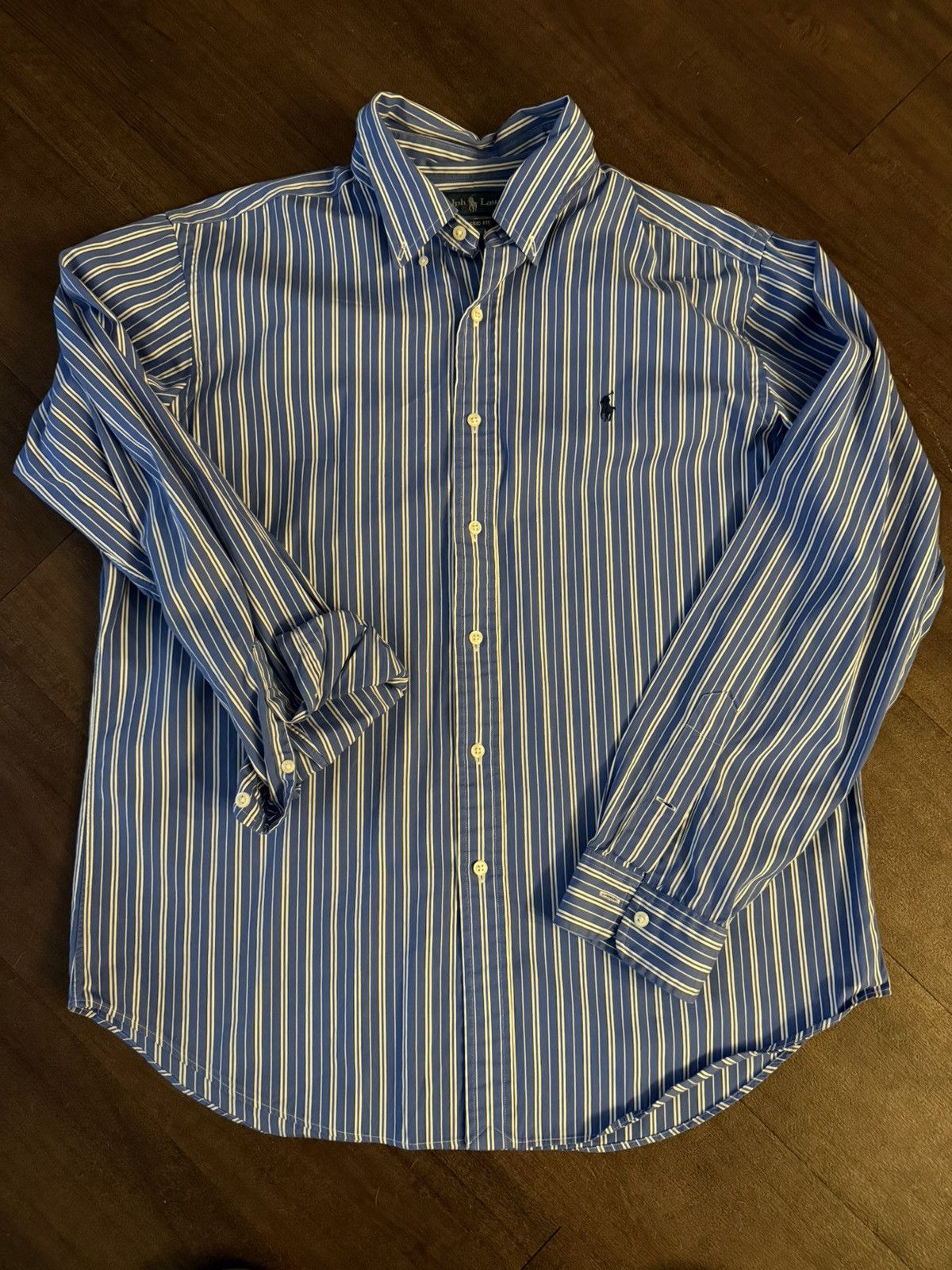 Polo Ralph Lauren Classic fit button down Size US L / EU 52-54 / 3 - 2 Thumbnail
