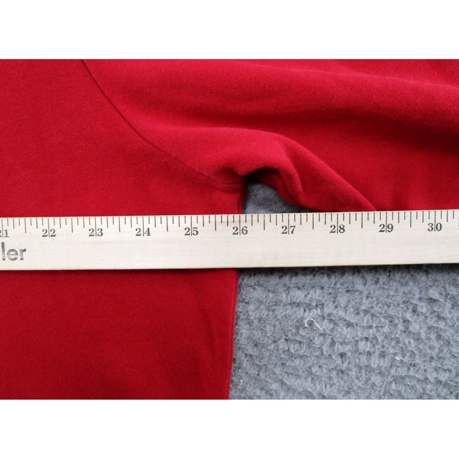 Gap VTG GAP Pullover Hoodie Mens XL Red Crew Neck Fleece Cotton Baggy 90s Skater Sports All Seasons Hooded Size US XL / EU 56 / 4 - 7 Thumbnail