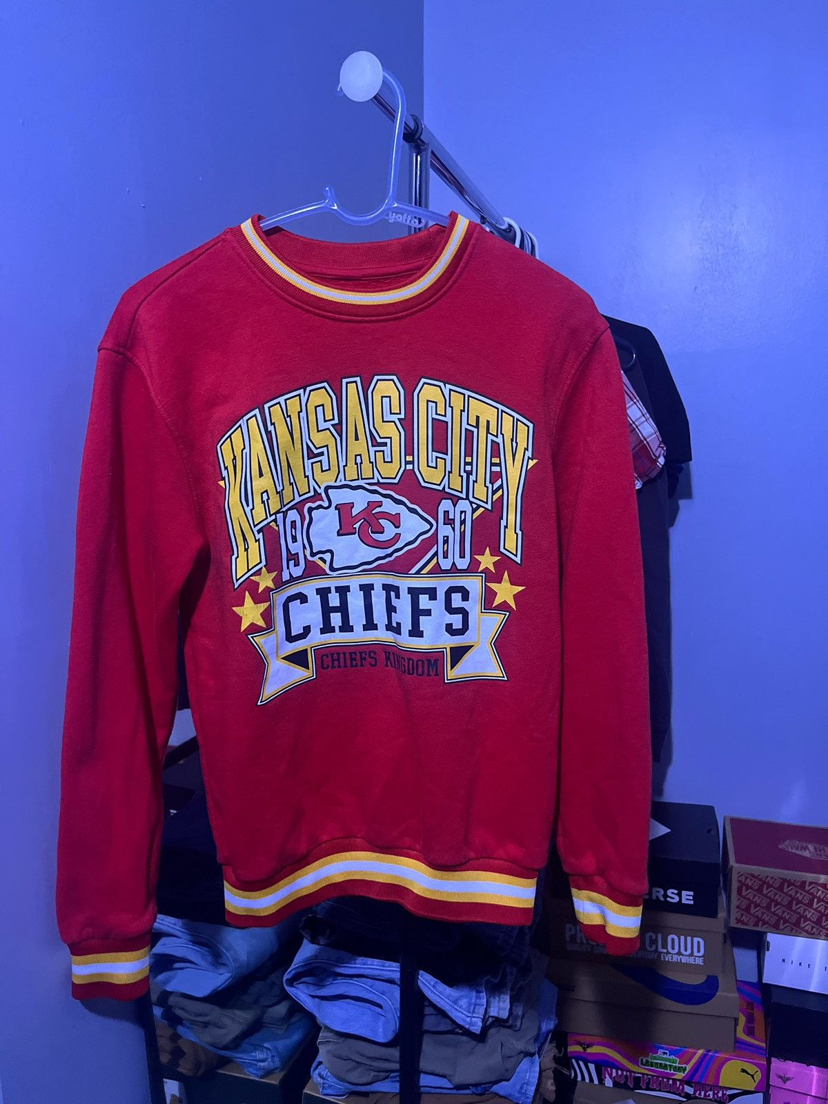 Aeropostale Kansas City Cheifs Sweatshirt Size US S / EU 44-46 / 1 - 1 Thumbnail